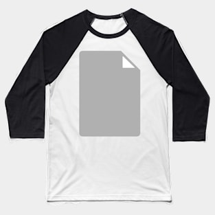 Paper Logo Baseball T-Shirt